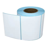 Étiquettes thermiques directes 4x6 pouces, 500 feuilles, dos bleu, pour expédition, envoi postal, codes-barres, papier pour imprimante thermique Zebra