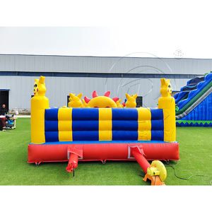 Castillo Inflable para Fiestas Infantiles, Tobogán Inflable, Castillo Inflable con Diseño de Gatito Azul, Parque Infantil Inflable con Tobogán - Product Image 6