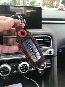 Genesis <span class=keywords><strong>Key</strong></span> <span class=keywords><strong>Fob</strong></span> bìa da chìa khóa xe trường hợp bảo vệ Keychain chìa khóa thông minh <span class=keywords><strong>Fob</strong></span> chủ tương thích cho G70 G80 G90 gv70 gv80 gv90 - Product Image 4