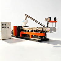 Granulateur de recyclage plastique PP PE ABS, pelleteuse monophasée pour la production de granulés