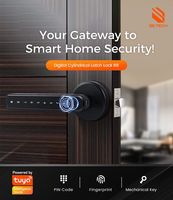 Serrure biométrique à empreintes digitales, serrure de porte intelligente automatique, serrure à mot de passe automatique, serrures intelligentes