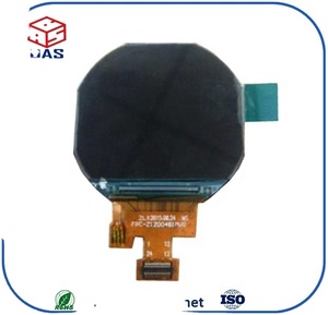 Sản xuất 1.2 inch 240*204 dots Độ phân giải IPS với ili9341v tròn vòng TFT LCD hiển thị - Product Image 1