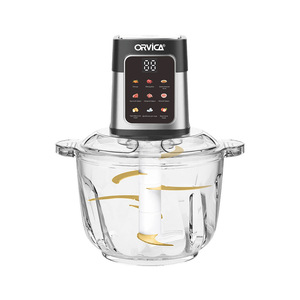 Hachoir à viande électrique domestique ORVICA, norme européenne, mixeur multifonctionnel, robot culinaire, hachoir pour aliments pour bébés - Product Image 2