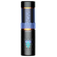 Godet de masturbation intelligent haut de gamme vibrant et rotatif pour hommes, avec Bluetooth et fonction télescopique, masturbateur entièrement intelligent pour hommes