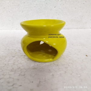 Brûleurs d'huiles aromatiques en céramique LAXMANS COB-005 8 cm de haut - Product Image 2