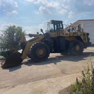 Cargadora de Ruedas Komatsu WA600 de Servicio Pesado, Equipo de Carga Hidráulico de 60 Toneladas para Manejo de Minerales a Granel en Minas a Cielo Abierto - Product Image 1