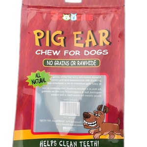 Пакет для корма для животных с индивидуальным логотипом, трехсторонней запайкой, застежкой-молнией и окном, пластиковый, для лакомств для собак, жевательных снеков, булли-стиков - Product Image 4