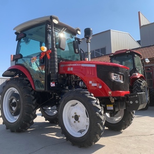 Tracteur agricole rouge Luoyang 504, 50 CV, 4 roues motrices, transmission par engrenages, diesel, fabriqué en Chine, haute productivité - Product Image 5