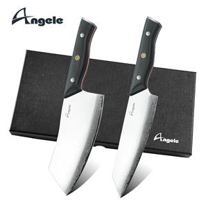 Couteaux de cuisine Angele en gros Couteaux allemands en acier <span class=keywords><strong>damas</strong></span> 67 <span class=keywords><strong>couches</strong></span> de qualité supérieure avec manche en bois pakka - Product Image 1