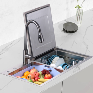 Mini Lavavajillas Moderno de un Solo Tazón SUS304, Inteligente, para Hotel/Bar, con Cubierta para Platos, Máquina Inteligente para Cocina/Refrigerador MTDW3951, MTDW3951 Moder - Product Image 2