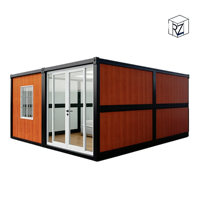 Maison modulaire en conteneur avec toilettes et douche, petite maison préfabriquée pour les vacances dans la cour, Ray-Zen