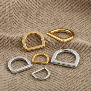 Groothandel Hardware Accessoires <span class=keywords><strong>D</strong></span> Gesp Rvs <span class=keywords><strong>D</strong></span> <span class=keywords><strong>Ring</strong></span>, Lichtmetalen Lederen Tas Accessoires Goud, Silverdiy Tas Accessoires - Product Image 3