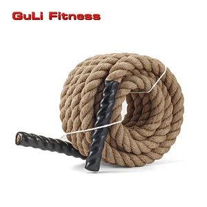 Cuerda de Batalla Guli Fitness de Poli-Cáñamo Ecológica de Alto Peso, Cuerda Sintética de 50mm para <span class=keywords><strong>Entrenamiento</strong></span> de Cardio y Cross <span class=keywords><strong>Fit</strong></span> - Product Image 3