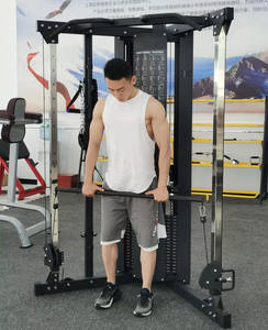 Entraîneur de gymnastique Commercial, équipement de <span class=keywords><strong>Fitness</strong></span>, Machine professionnelle multifonctionnelle à double poulie réglable - Product Image 5
