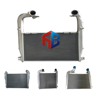 Truk Aluminium Intetcooler untuk Scania 2,3,4/P,G,R,T Series Banyak Item Mengisi Pendingin Udara untuk Truk Tugas Berat