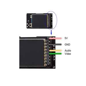 Module récepteur FPV Diversity RX 5.8G 80CH avec buzzer basse consommation intégré, connecteur SMA femelle et deux modules RX - Product Image 4