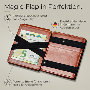 Genuine Leather <b>Wallet</b> Men's Multi-Card RFID Anti-Theft Light <b>Brown</b> Spring 2026 Everyday Use - Product Image 3