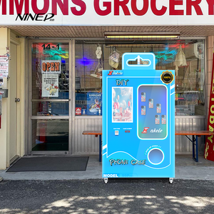 Win-Win Venta caliente Tecnología de impresión UV Autoservicio completamente automático DIY Diseño personalizado Caja del teléfono Máquina expendedora - Product Image 4