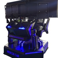 Simulador de Carreras 3DOF con Pantalla Triple, Máquina de Juego Dinámica de Conducción F1 para Centros de Juego y Parques de Diversiones