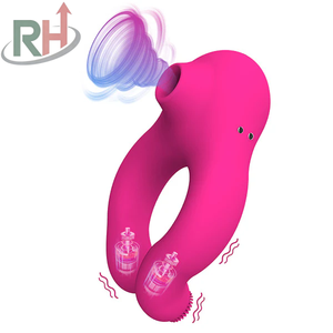 Vibrateur réaliste double stimulation ultime en forme de lapin, stimulateur clitoridien et point G, godemiché réaliste <span class=keywords><strong>pour</strong></span> le gland, jouets sexuels féminins - Product Image 1
