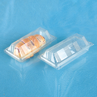 Boîtes d'emballage alimentaire en plastique transparent jetables et recyclables personnalisées OEM/ODM pour pâtisseries, gâteaux, pains, mille-crêpes, mousses
