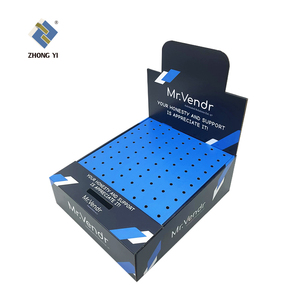 Logo personnalisé Offre spéciale Petite boîte à sucette de comptoir bleue Présentoir à bonbons d'honneur Don - Product Image 4