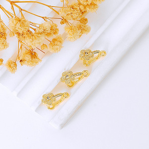 Cierre de Semilla de Melón de 12mm, Hebilla de Joyería Bañada en Cobre, Accesorio DIY D42 - Product Image 2