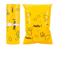 Enveloppes d'expédition en polyéthylène co-extrudé LDPE rose écologiques personnalisées pour vêtements