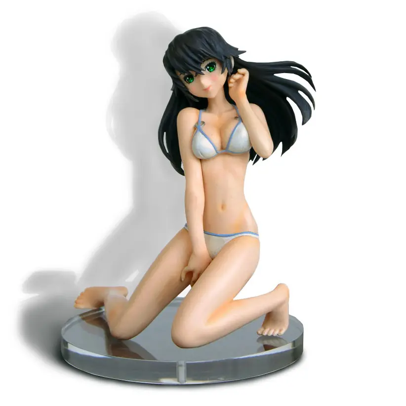 New Style Japan Anime Figure Sexy Swimsuit Young Girl Injection Molding Gift Souvenir Home Decoration PVC OEM Plastic Statue