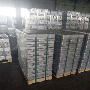 Barres d'anodes en zinc pur à 99 % ASTM B418-95 pour bateaux, anodes anti-corrosion en aluminium-zinc-magnésium, anodes en ruban de zinc, anodes en tige - Product Image 3