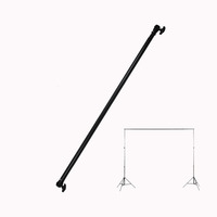 Yiscaxia acier inoxydable/aluminium Portable 3M support de barre transversale télescopique léger pour accessoires de Studio de photographie