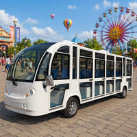 Vente directe d'usine, bus électrique pour passagers, navette aéroportuaire électrique, mini-bus de tourisme de haute qualité, vitesse 45 km/h