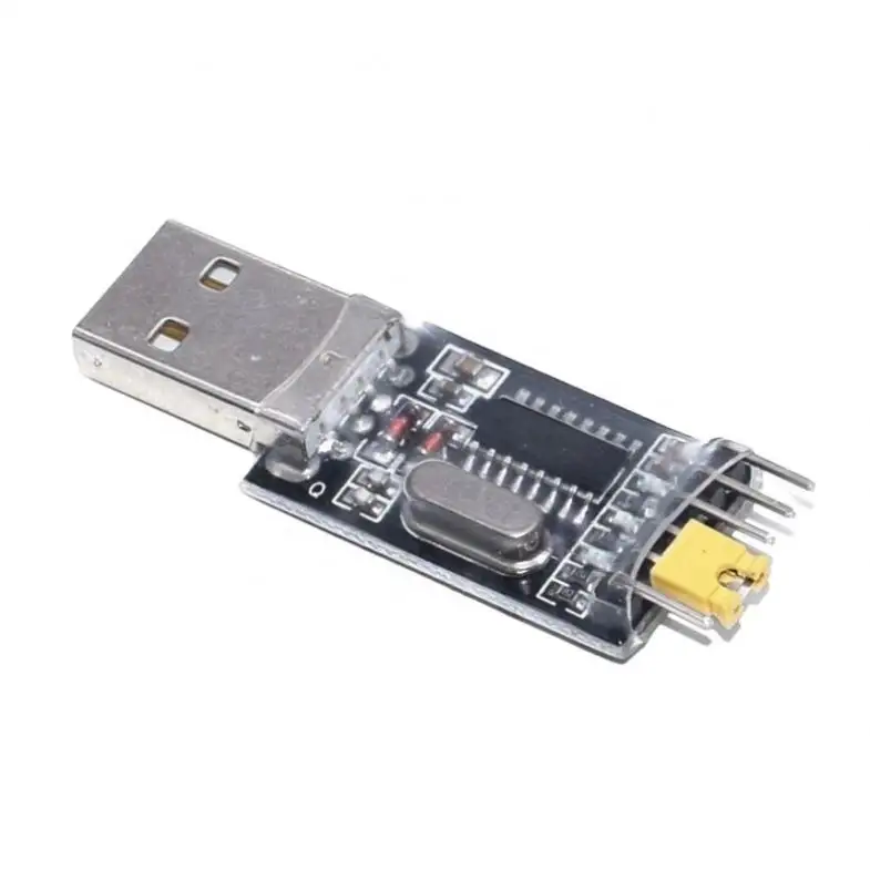 Módulo USB CH340 a TTL CH340G, actualización de descarga de placa de cepillo de alambre pequeño, placa de microcontrolador STC, USB a Serie