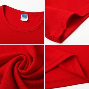 T-shirts amples en tissu doux pour hommes, coupe ajustée, manches courtes, col rond, 100 % coton, avec logo personnalisé, chemises de travail pour femmes, vente en gros - Product Image 2