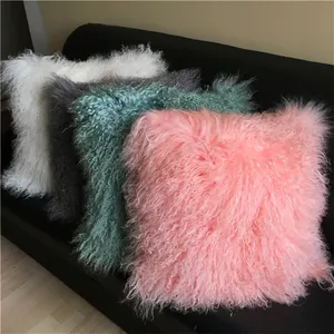 Shearling Living Room Natural Fluffy Bed Cushion