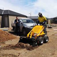 Mini-chargeuse compacte chinoise économique HY380 avec moteur Briggs & Stratton, à vendre en Australie
