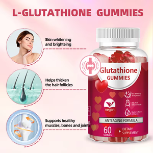 Gomitas de Glutatión OEM/ODM, 60 Unidades, Veganas, Suplemento Dietético Antienvejecimiento, Aclarante de Piel, Cuidado del Cabello y Uñas - Product Image 3