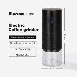 New 38 Levels Adjustment Wireless <b>Coffee</b> <b>Maker</b> USB Rechargeable <b>Portable</b> Electric <b>Coffee</b> Grinder for Espresso - Product Image 3