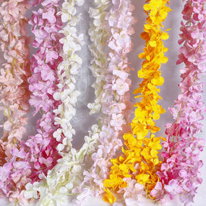 K020765 artificiale mulit colore glicine fiore <span class=keywords><strong>soffitto</strong></span> appeso glicine bianco per la decorazione di eventi di nozze - Product Image 6