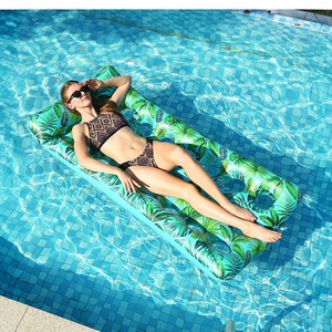 Amaca pieghevole galleggiante con stampa a 21 fori letto da spiaggia galleggiante per adulti, addensato, amaca galleggiante - Product Image 3