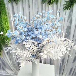 人工植物装飾葉プラスチック盆栽ローズブーゲンビリア良質人工植物と木花 - Product Image 2