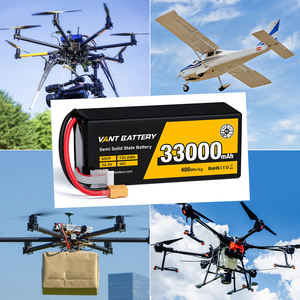 بطارية فانت شبه صلبة 6S V <span class=keywords><strong>Lipo</strong></span> 33000mahc 10350wh/kg Fpv بطارية ليثيوم أيون UAV - Product Image 5
