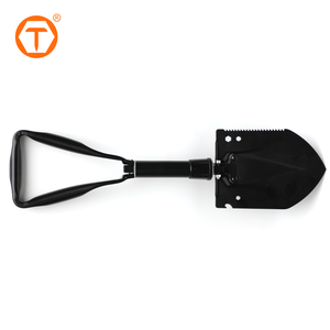 مجرفة صغيرة قابلة للطي شديدة التحمل من الفولاذ الكربوني، مجرفة حفر قابلة للطي للاستخدام في حالات الطوارئ للسيارات على الطرق الوعرة - Product Image 2