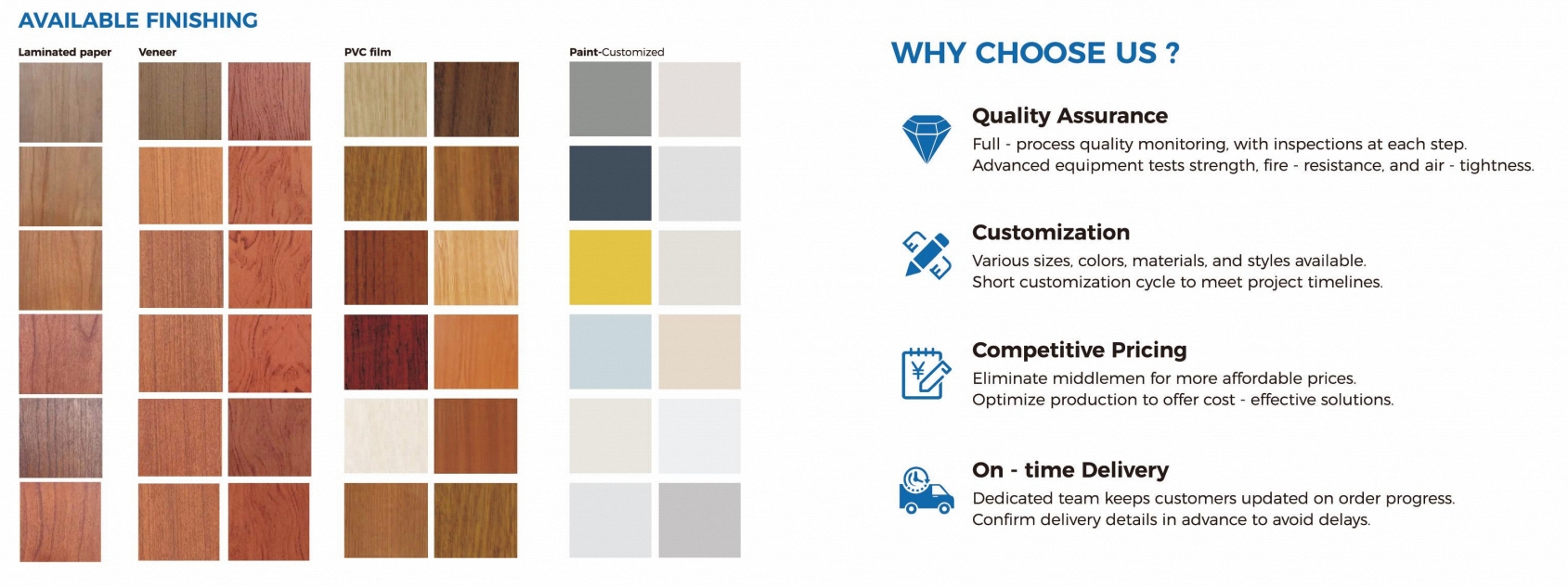 couleurs personnalisées