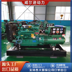 เครื่องกำเนิดไฟฟ้าดีเซลเว่ยฟาง 30 กิโลวัตต์ 400/230 โวลต์ 50 เฮิรตซ์ สามเฟส พร้อมโมดูลดิจิตอล - Product Image 4