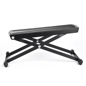 KADS Multi‑Functional Foldable Foot <b>Stool</b> <b>Adjustable</b> <b>Height</b> Non‑Slip Metal Foot Rest for Nail Salon Home Live Guitar Studio Use - Product Image 2