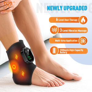 PAKISS Rechargeable Foot and <b>Ankle</b> Heating Massager with Vibration Therapy for Home Office Daily Relaxation - Product Image 2