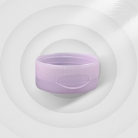 Bouchon à rabat filaire professionnel de 38mm Texture mate shampooing et bouchon de bouteille de lavage corporel couvercle à rabat en plastique