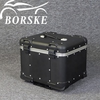 Pièces Détachées pour Moto Boîte Supérieure en Aluminium 40L Boîte de Rangement Arrière en Alliage d'Aluminium pour Coffre de Moto