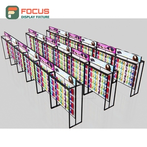 Présentoir autoportant pour extensions capillaires, étagère multi-niveaux, cadre en bois durable, unité de présentation pour magasin de perruques - Product Image 5